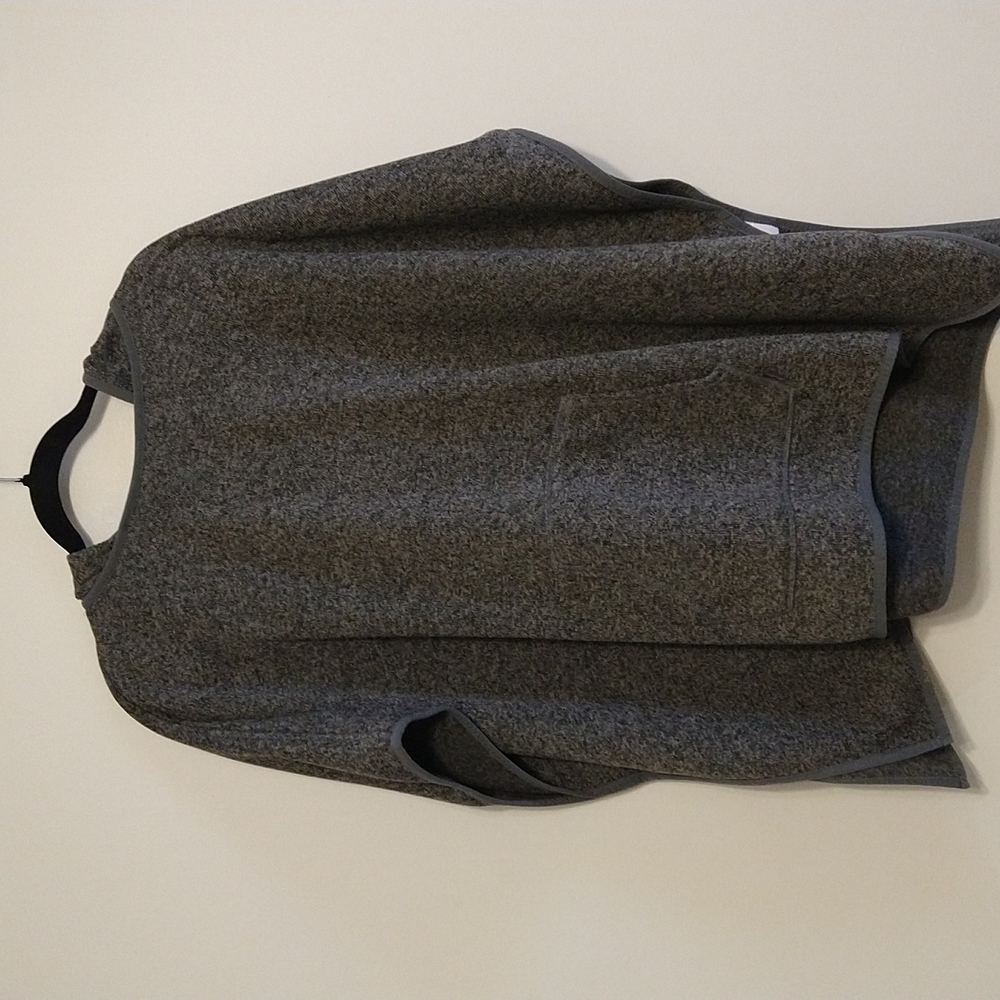 Grey Poncho